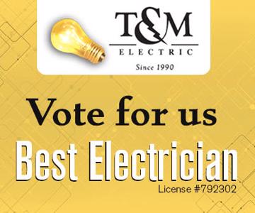 Vote for us: Best Electrician!